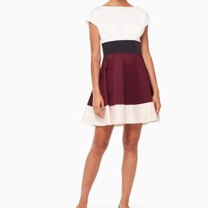 Kate Spade colorblock fiorella dress NWT s…